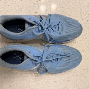 New Balance Light Blue Mesh Running Shoes
